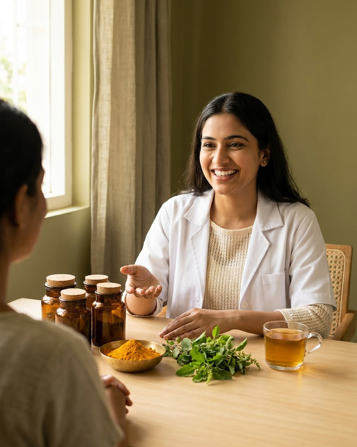 Calm, natural wellness — Ayurvedic consultation and products