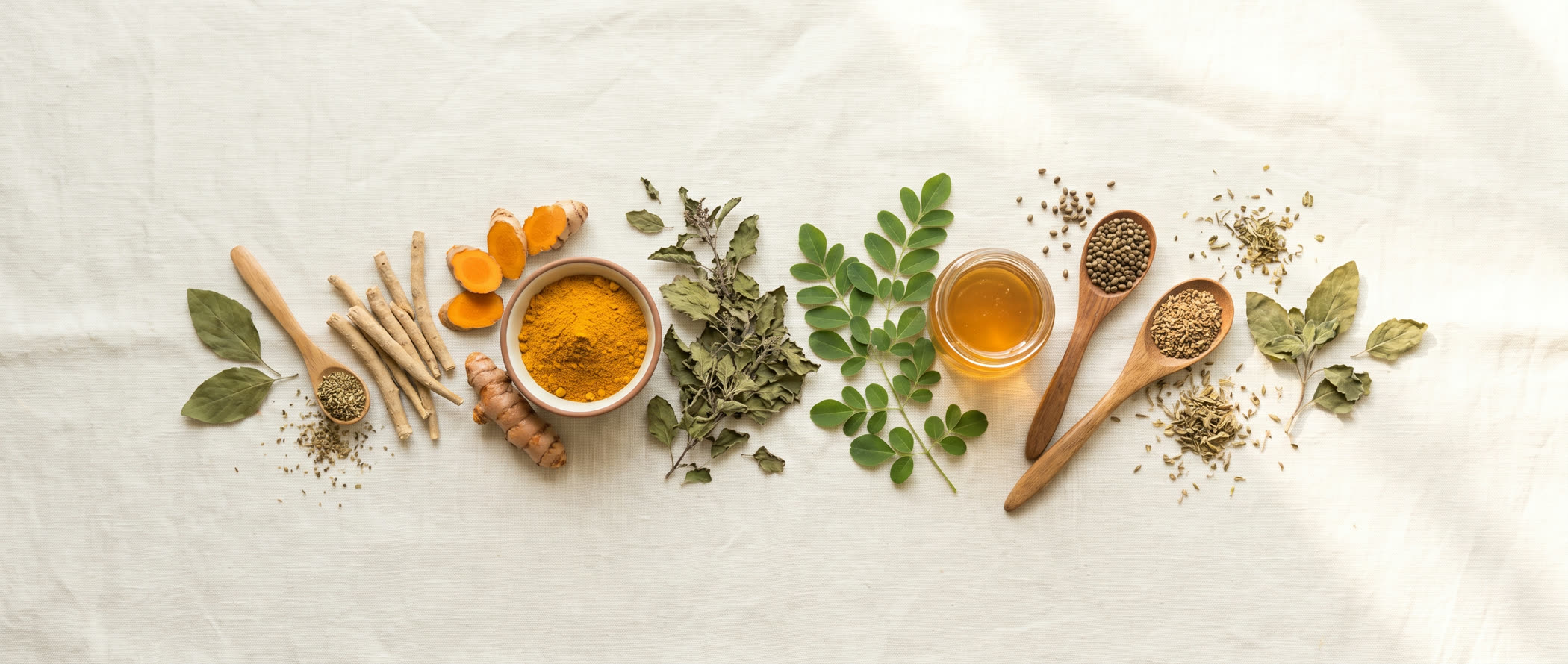 Natural ingredients and everyday wellness moments